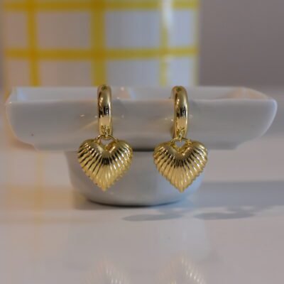 Aretes Chunky Dorado