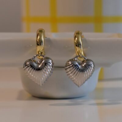 Aretes Chunky Silver