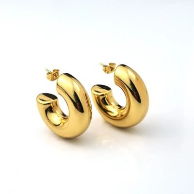 Argolla Chunky Dorado