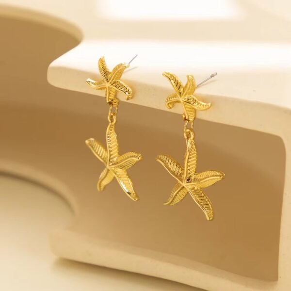 Aretes Estrella de mar - Imagen 3