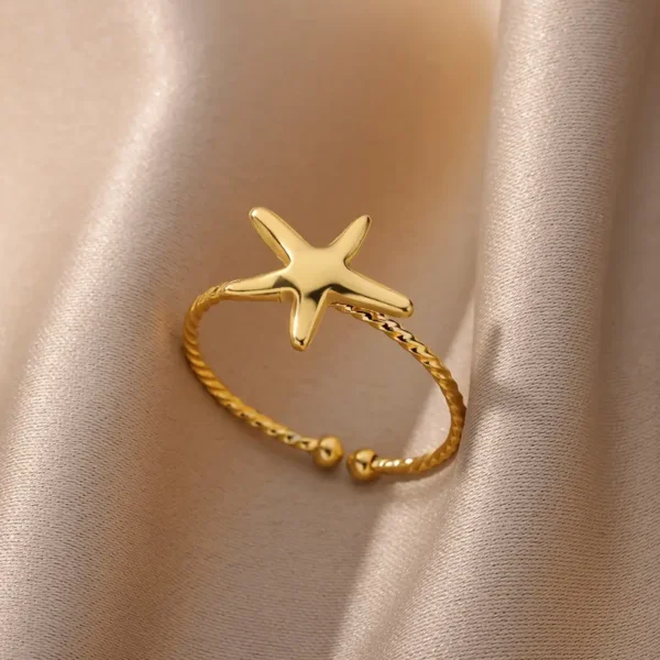 Anillo estrella regulable