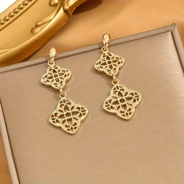 Aretes colgantes bohemio - Imagen 2