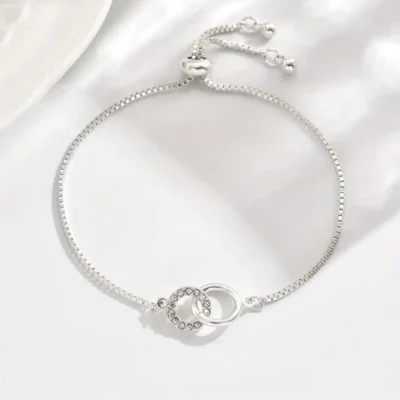 Pulsera ajustable infinito