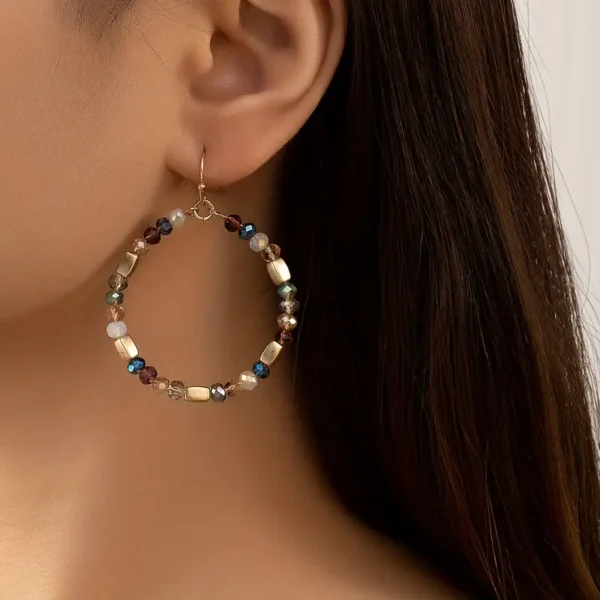 Argollas colgantes colorful - Imagen 2