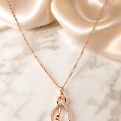Collar Corazón & Llave