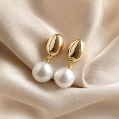 Aretes Pearl Retro