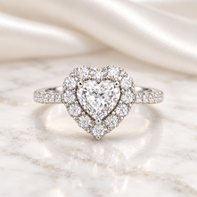 Anillo Crystal Heart